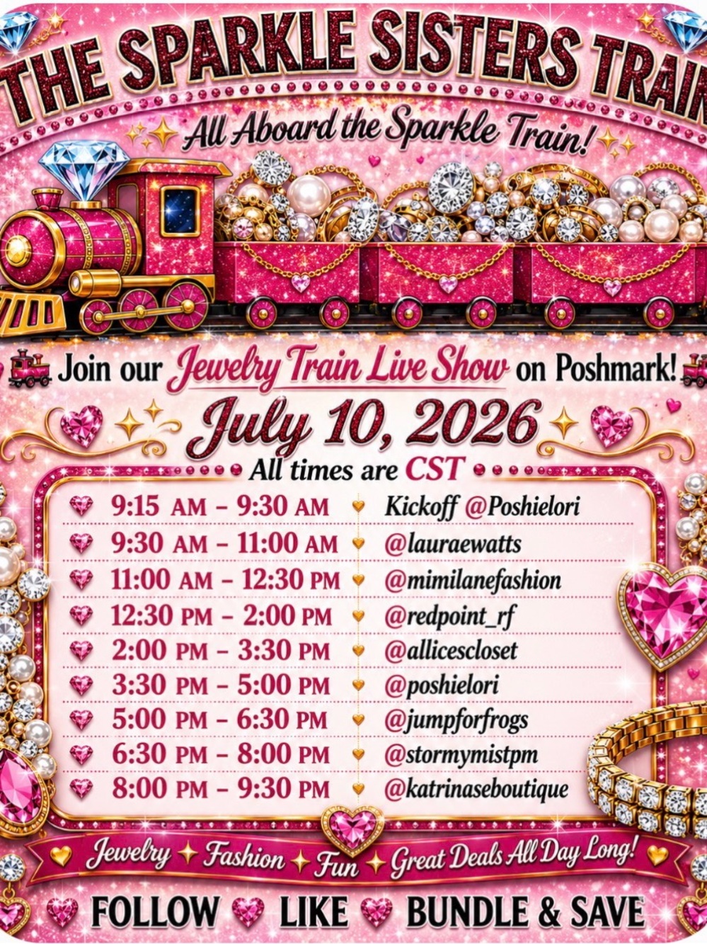 The Sparkle Sisters Train - Picture 2 of 2
